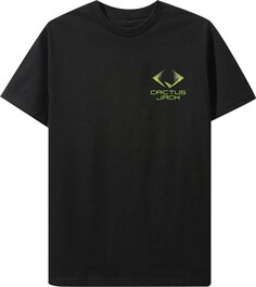 Футболка Cactus Jack by Travis Scott Gamer T-Shirt &apos;Black&apos;, черный