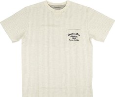 Футболка Dior Oversized Atelier T-Shirt &apos;Cream&apos;, кремовый