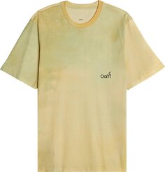 Футболка OAMC Spark Of Life T-Shirt Cloud Tee &apos;Yellow Green&apos;, желтый