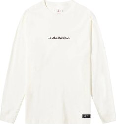 Лонгслив Air Jordan x A Ma Maniere Long-Sleeve Tee &apos;Sail&apos;, кремовый