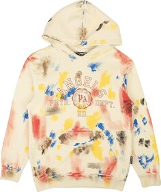 Худи Palm Angels Painted College Hoodie &apos;Off White/Red&apos;, кремовый
