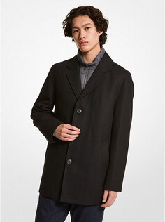 Пальто Michael Kors 2-in-1 Wool Blend, чёрный