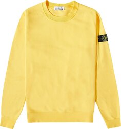 Толстовка Stone Island Crewneck Sweatshirt &apos;Yellow&apos;, желтый