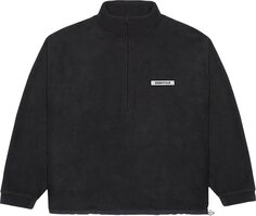 Пуловер Fear of God Essentials Polar Fleece Half Zip Pullover &apos;Black&apos;, черный