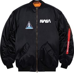 Бомбер Balenciaga Space Bomber &apos;Black&apos;, черный