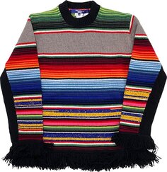 Толстовка Junya Watanabe Serape Lambs Wool Sweatshirt &apos;Multicolor&apos;, разноцветный