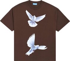Футболка 3.PARADIS Freedom Birds T-Shirt &apos;Brown&apos;, коричневый