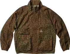 Куртка Palace x Engineered Garments Ripstop Washed Track Jacket &apos;Cheetah&apos;, коричневый