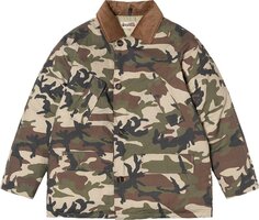 Куртка Stussy x Denim Tears Ripstop Down Army Jacket &apos;Camo&apos;, разноцветный