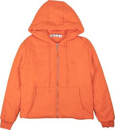 Худи Off-White Winter Skate Zip Hoodie &apos;Orange&apos;, оранжевый