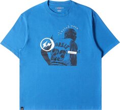 Футболка Air Jordan x Travis Scott x Fragment T-Shirt &apos;Blue&apos;, синий