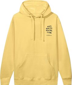 Худи Anti Social Social Club Australia Hoodie &apos;Yellow&apos;, желтый