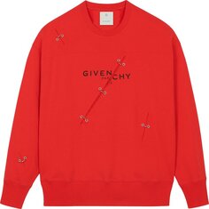 Свитер Givenchy Trompe Loeil Ring Sweater &apos;Red&apos;, красный