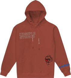 Толстовка KidSuper Super Sweatshirt &apos;Clay&apos;, красный