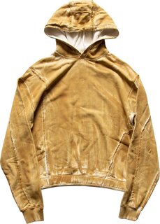 Толстовка A-Cold-Wall* Knitted Corrosion Hooded Sweatshirt &apos;Sulphur&apos;, желтый