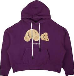 Худи Palm Angels Bear Hoodie &apos;Purple/Brown&apos;, фиолетовый