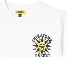 Футболка Chinatown Market Sunshine Over The Pyramids T-Shirt &apos;Cream&apos;, кремовый