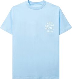 Футболка Anti Social Social Club Partly Cloudy Tee &apos;Blue&apos;, синий