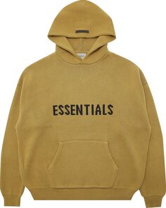 Пуловер Fear of God Essentials Knit Pullover &apos;Amber&apos;, желтый