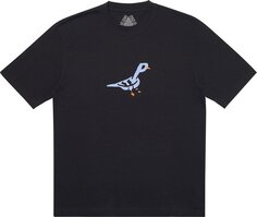 Футболка Palace Pigeon Hole T-Shirt &apos;Black&apos;, черный