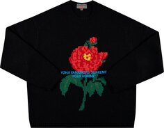 Свитер Supreme x Yohji Yamamoto Sweater &apos;Black&apos;, черный