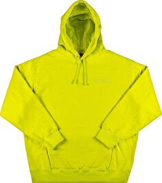 Толстовка Supreme x Smurfs Hooded Sweatshirt &apos;Acid Green&apos;, зеленый