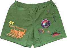 Шорты Cactus Jack by Travis Scott Running Wild Shorts &apos;Green&apos;, зеленый