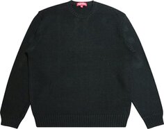 Свитер Supreme Back Logo Sweater &apos;Black&apos;, черный