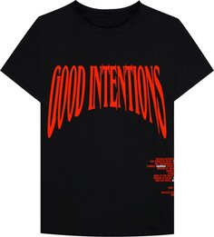 Футболка Vlone x Nav Good Intentions T-Shirt &apos;Black&apos;, черный