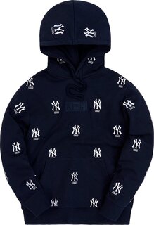 Худи Kith For Major League Baseball New York Yankees Monogram Hoodie &apos;Navy&apos;, синий