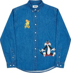 Рубашка Palace Tweety-P Shirt &apos;Mid Wash&apos;, синий