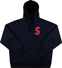 Толстовка Supreme S Logo Hooded Sweatshirt &apos;Navy&apos;, синий