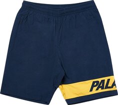 Шорты Palace Side Short &apos;Navy/Yellow&apos;, синий