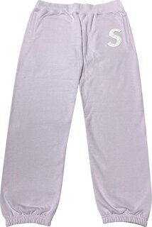 Спортивные брюки Supreme S Logo Sweatpant &apos;Light Purple&apos;, фиолетовый