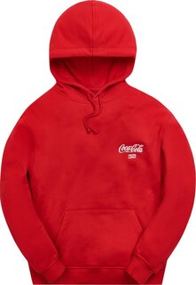 Худи Kith x Coca-Cola Ribbon Logo Hoodie &apos;Red&apos;, красный