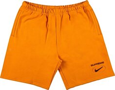 Спортивные шорты Supreme x Nike Jewel Sweatshort &apos;Orange&apos;, оранжевый