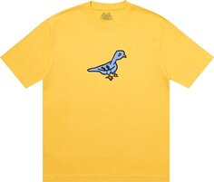 Футболка Palace Pigeon Hole T-Shirt &apos;Yellow&apos;, желтый