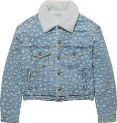 Куртка ERL Denim Star Jacquard Jacket &apos;Blue&apos;, синий