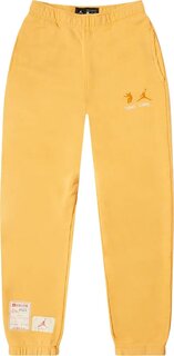 Джоггеры Air Jordan x Union LA Fleece Joggers &apos;Sport Gold&apos;, желтый
