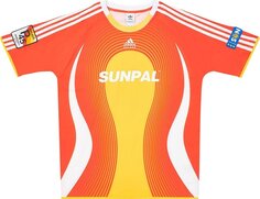 Рубашка Palace x adidas Sunpal Football Shirt &apos;Bright Orange&apos;, оранжевый
