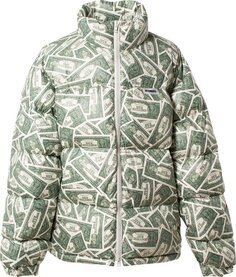 Пуховик Vetements Million Dollar Puffer Jacket &apos;Million Dollar&apos;, зеленый