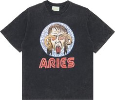 Футболка Aries Astrology For Aliens Short-Sleeve Tee &apos;Acid Wash&apos;, синий