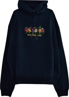 Худи Martine Rose Classic Hoodie Embroidery &apos;Navy&apos;, синий