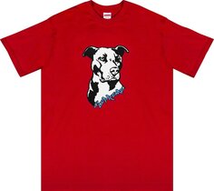 Футболка Supreme Pitbull Tee &apos;Red&apos;, красный