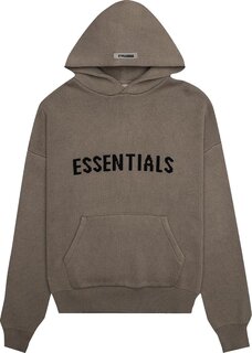 Худи Fear of God Essentials Knit Hoodie &apos;Taupe&apos;, загар