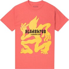 Футболка Pleasures BMPS T-Shirt &apos;Coral&apos;, оранжевый