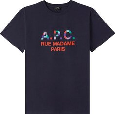 Футболка A.P.C. Tao Homme T-Shirt &apos;Dark&apos;, синий