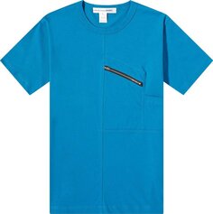 Футболка Comme des Garçons SHIRT Zip T-Shirt &apos;Blue&apos;, синий