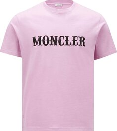 Футболка Moncler Genius Short-Sleeve T-Shirt &apos;Pink&apos;, розовый