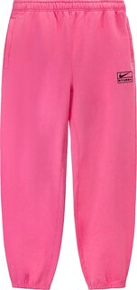 Брюки Nike x Stussy NRG Washed Fleece Pant &apos;Lotus Pink&apos;, розовый